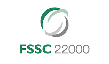 Internationally accepted certification scheme based on ISO 22000 sector-specific PRP and FSSC additional requirements.
