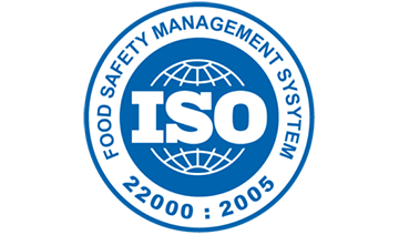 Certified for meeting the requirements for seafood processing.